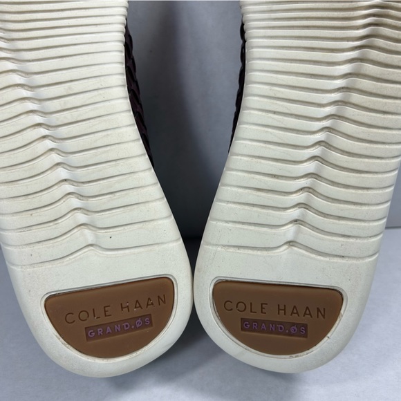 Cole Haan 2.0 Studiogrand Basketweave Wine/ Purple Casual Shoe W05428; Women 9.5 - Picture 14 of 16
